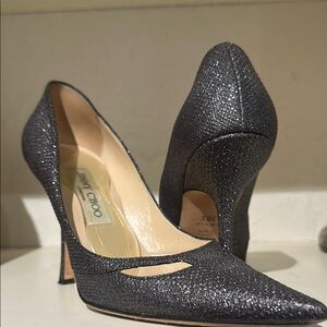 Jimmy Choo Black Heels Elegant Design